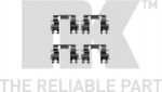 NK 7926087 комплектующие, колодки дискового тормоза на HONDA CIVIC VI Fastback (MA, MB)