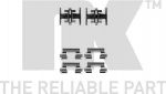 NK 7926134 комплектующие, колодки дискового тормоза на HONDA ACCORD IV (CB)