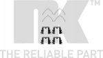 NK 7932095 комплектующие, колодки дискового тормоза на MAZDA 626 III (GD)