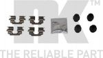 NK 79331881 комплектующие, колодки дискового тормоза на MERCEDES-BENZ B-CLASS (W246, W242)