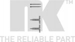 NK 7933217 комплектующие, колодки дискового тормоза на MERCEDES-BENZ C-CLASS купе (CL203)