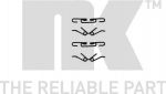 NK 7933220 комплектующие, колодки дискового тормоза на MERCEDES-BENZ SPRINTER 2-t фургон (901, 902)