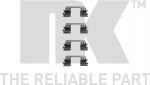 NK 7933234 комплектующие, колодки дискового тормоза на MERCEDES-BENZ E-CLASS (W211)