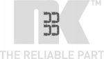 NK 79341719 комплектующие, колодки дискового тормоза на HYUNDAI SANTA FE II (CM)