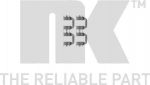 NK 79341782 комплектующие, колодки дискового тормоза на HYUNDAI i20 (PB, PBT)