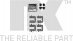 NK 79341814 комплектующие, колодки дискового тормоза на HYUNDAI i20 (PB, PBT)