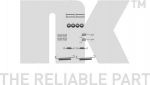 NK 7935894 комплектующие, тормозная колодка на HYUNDAI ACCENT III седан (MC)