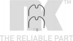 NK 7936872 комплектующие, тормозная колодка на SUZUKI WAGON R+ (MM)
