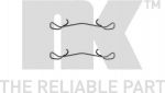 NK 7937189 комплектующие, колодки дискового тормоза на NISSAN PRIMERA Hatchback (P12)