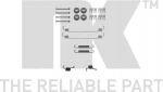 NK 7939777 Комплектующие, тормозная колодка