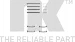 NK 7940177 комплектующие, колодки дискового тормоза на LAND ROVER DEFENDER Station Wagon (LD)