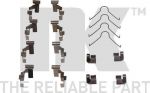 NK 79451895 комплектующие, колодки дискового тормоза на TOYOTA DYNA c бортовой платформой/ходовая часть (KD_, LY_, TRY2_, K