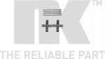 NK 79471809 комплектующие, колодки дискового тормоза на VW TOUAREG (7LA, 7L6, 7L7)