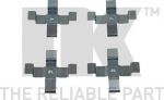 NK 79471899 комплектующие, колодки дискового тормоза на PORSCHE CAYENNE (92A)