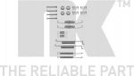 NK 7947597 комплектующие, тормозная колодка на VW PASSAT (32B)