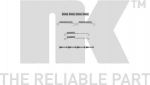 NK 7993892 комплектующие, стояночная тормозная система на DODGE CARAVAN (RG_)