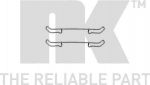 NK 7999056 комплектующие, колодки дискового тормоза на FIAT PUNTO (188)