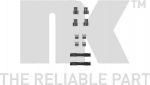 NK 7999071 комплектующие, колодки дискового тормоза на MITSUBISHI GALANT III (E1_A)