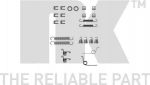 NK 7999545 комплектующие, тормозная колодка на RENAULT 25 (B29_)