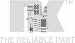 NK 7999697 комплектующие, тормозная колодка на TOYOTA HILUX II пикап (LN8_, RN5_, LN6_, YN6_, YN5_, LN5_, RN6_)