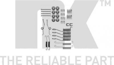NK 7999697 комплектующие, тормозная колодка на TOYOTA HILUX II пикап (LN8_, RN5_, LN6_, YN6_, YN5_, LN5_, RN6_)