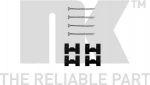 NK 7999951 комплектующие, колодки дискового тормоза на FORD TRANSIT c бортовой платформой/ходовая часть (V_ _)