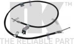 NK 9022133 Трос ручного тормоза NISSAN QASHQAI 07-13 задний левый(5мест)