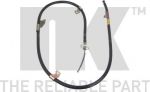 NK 902287 Трос привода стояночной тормозной системы NISSAN ALMERA (N15) 95-00 задний правый без АБС (365301N900)