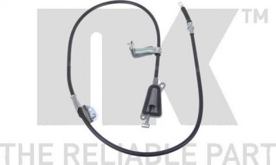 NK 902299 Трос привода стояночной тормозной системы NISSAN ALMERA (N16) 00- задний левый (диск.торм.) (36531BN80A)