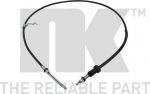 NK 909301 трос, стояночная тормозная система на JEEP CHEROKEE (KJ)