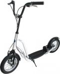 Novatrack 12STAMPN1.WT8 Самокат внедорожный, крылья, дропаут, max 100кг, белый STAMP N1,