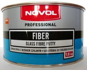 Novol Шпатлевка со стекловол. п/э Fiber 1,8 кг 1225
