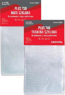 Novol PLUS 730 Стекломат 150гр/кв.м 0,5кв.м 36000