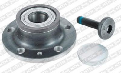NTN-SNR R154.54 Подшипник ступицы зад.VAG A3/Golf 5/Jetta III/Touran/Passat B6 1,4-3,2L 03-> 1T0598611B (1T0598611)