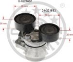 Optimal 0-N2216 натяжитель ремня, клиновой зубча на 1 (F21)