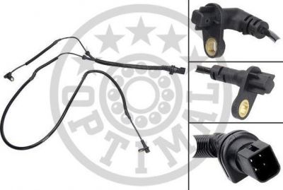 Optimal 06-S092 датчик, частота вращения колеса на FORD KA (RB_)