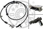 Optimal 06-S212 датчик, частота вращения колеса на NISSAN QASHQAI / QASHQAI +2 (J10, JJ10)