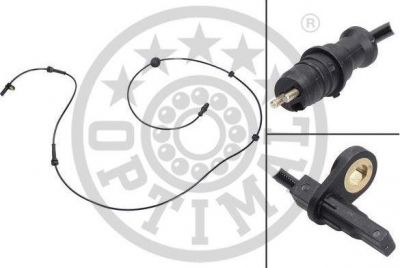 Optimal 06-S248 датчик, частота вращения колеса на FIAT DOBLO Cargo (223)