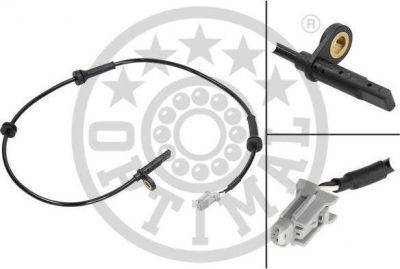 Optimal 06-S449 датчик, частота вращения колеса на NISSAN X-TRAIL (T31)