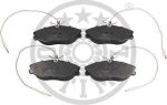 Optimal 10091 комплект тормозных колодок, дисковый тормоз на PEUGEOT 406 Break (8E/F)