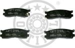 Optimal 10286 комплект тормозных колодок, дисковый тормоз на MAZDA MPV I (LV)