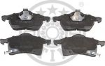 OPTIMAL Колодки дисковые перед. OPEL Astra H/Zafira 04-> 1605996/1605997 (1605998, 10288)