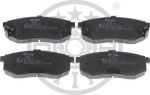 Optimal 10432 комплект тормозных колодок, дисковый тормоз на HYUNDAI SANTAMO