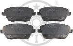 Optimal 10492 комплект тормозных колодок, дисковый тормоз на VW POLO (9N_)