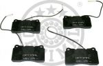 Optimal 10556 комплект тормозных колодок, дисковый тормоз на PEUGEOT 607 (9D, 9U)