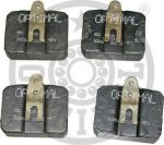 Optimal 12035 комплект тормозных колодок, дисковый тормоз на SKODA 110