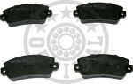 Optimal 12043 комплект тормозных колодок, дисковый тормоз на FIAT PANDA Van (141_)