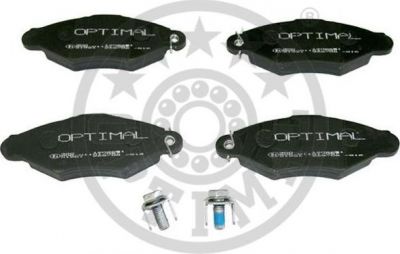 Optimal 120661 комплект тормозных колодок, дисковый тормоз на NISSAN KUBISTAR (X76)
