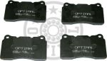 Optimal 12166 комплект тормозных колодок, дисковый тормоз на VOLVO S60 I