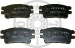 Optimal 12238 комплект тормозных колодок, дисковый тормоз на TOYOTA PREVIA (MCR3_, ACR3_, CLR3_)